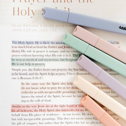 Soft Pastel Highlighter Set