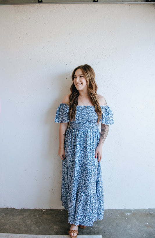 Sweet Bloom Smocked Dress