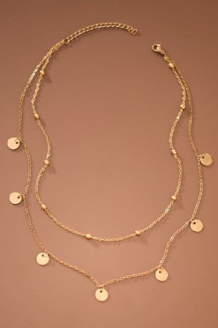 Golden Layers Chain Necklace