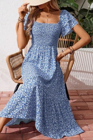 Sweet Bloom Smocked Dress