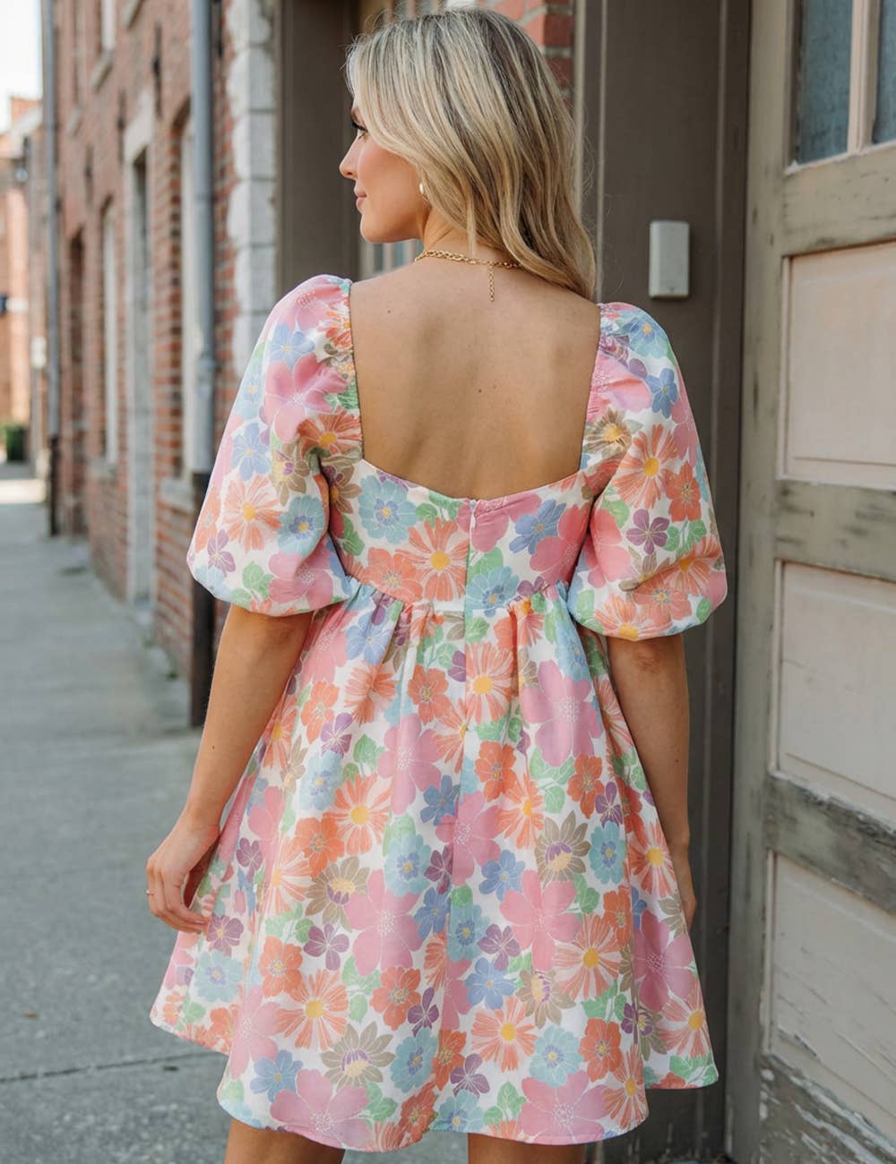 Sweet Bloom Babydoll Dress
