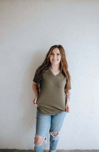 Essential V-Neck Tee