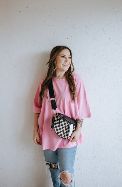Everyday Checkered Crossbody Set