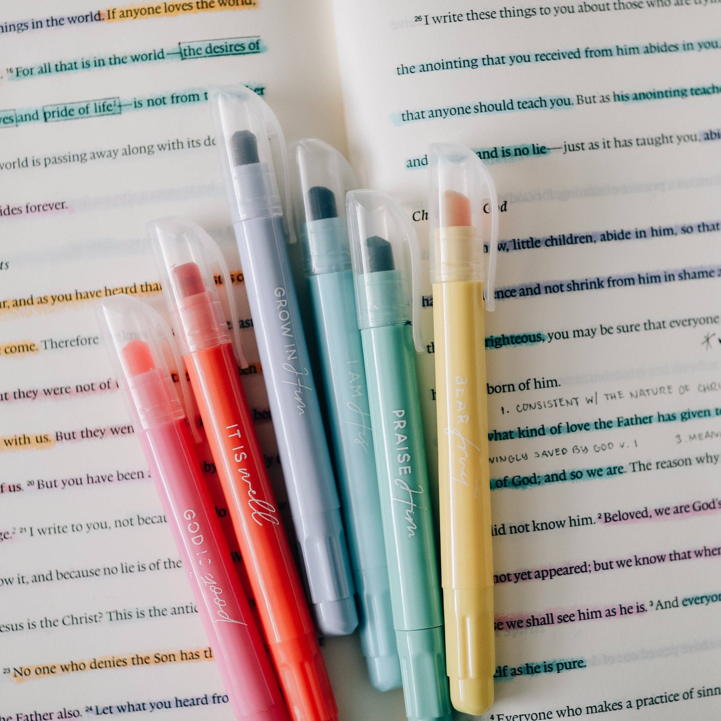 Pastel Highlighter Set