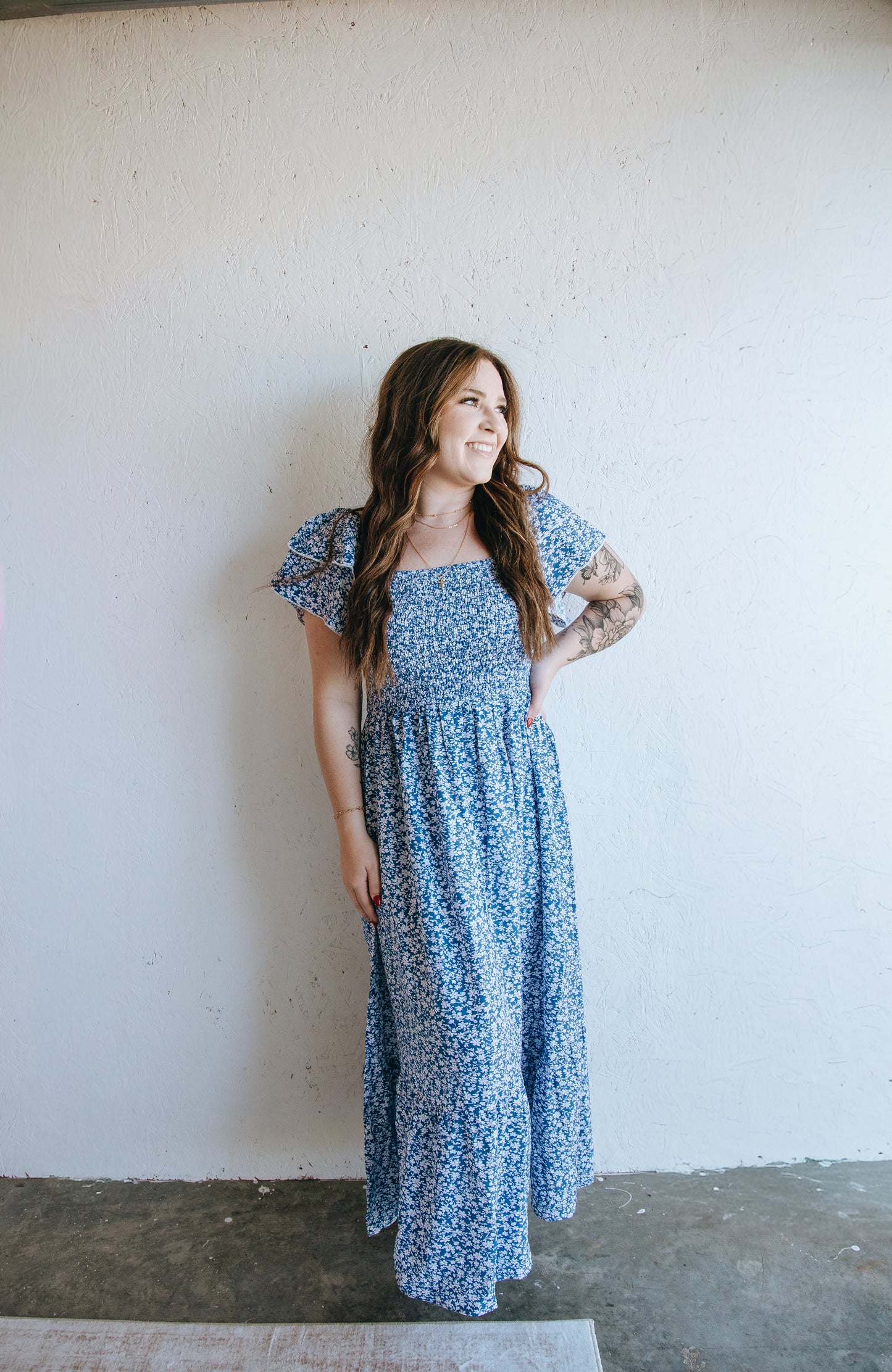 Sweet Bloom Smocked Dress