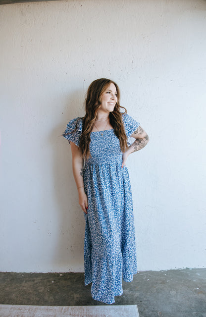 Sweet Bloom Smocked Dress