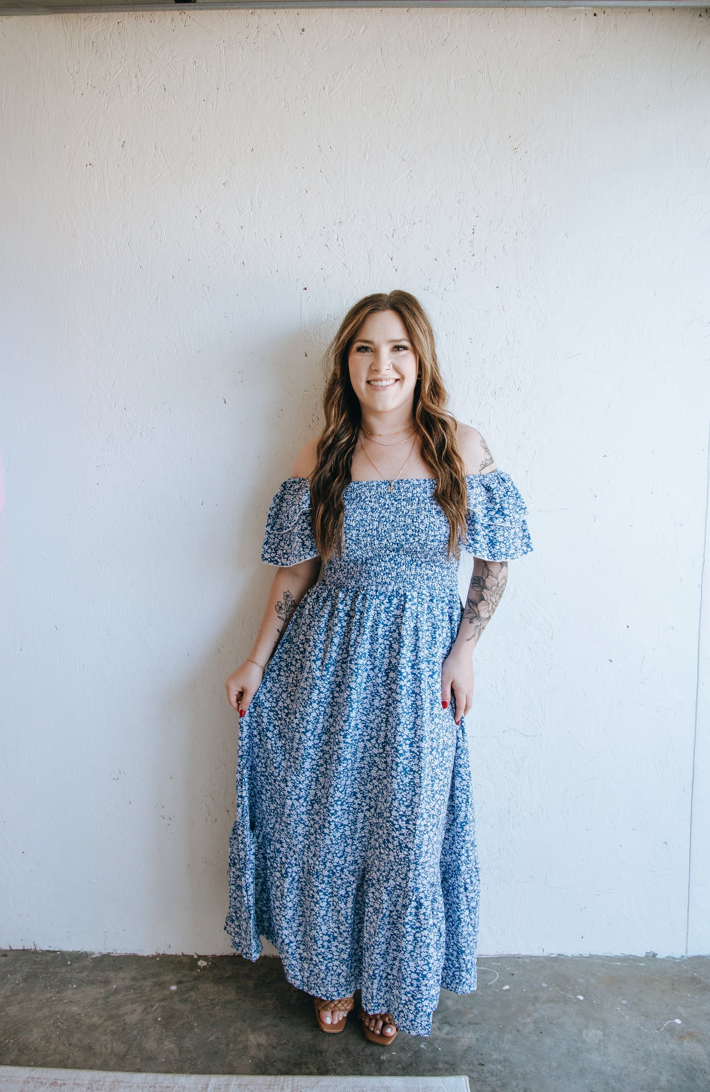 Sweet Bloom Smocked Dress