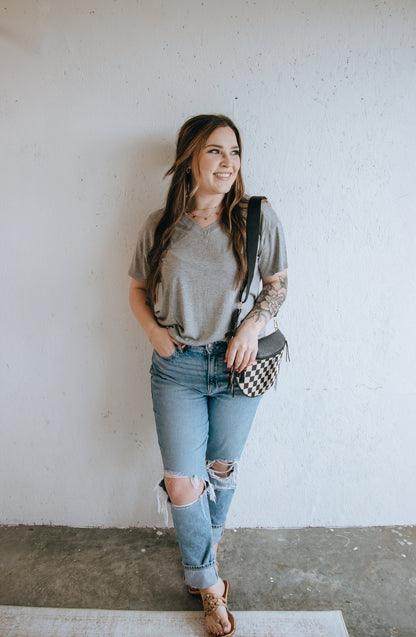 Everyday Checkered Crossbody Set