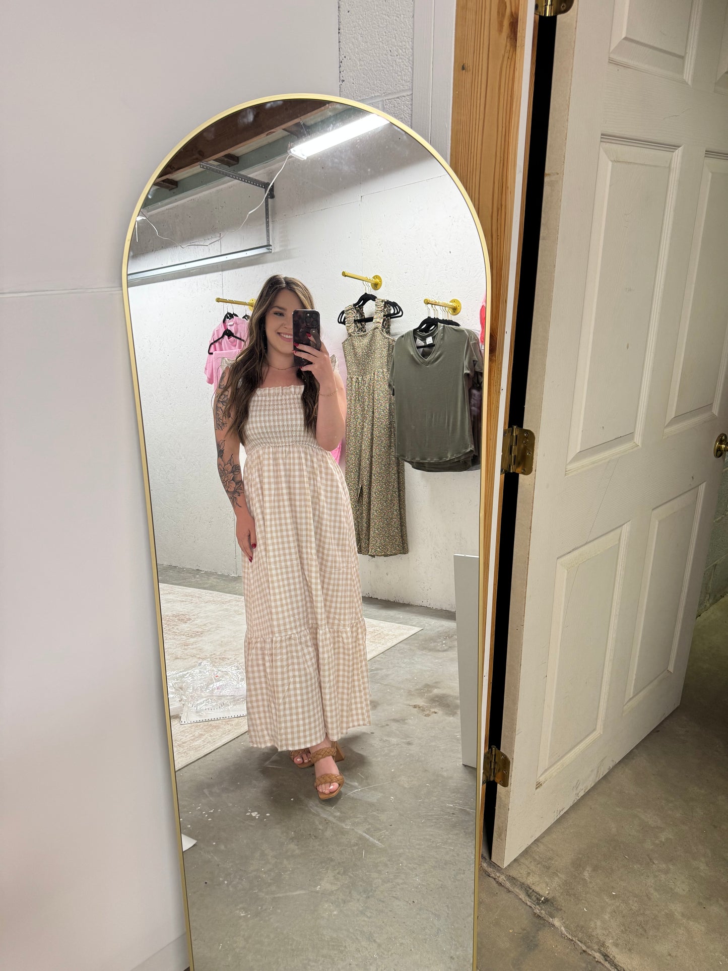 Picnic Day Gingham Dress