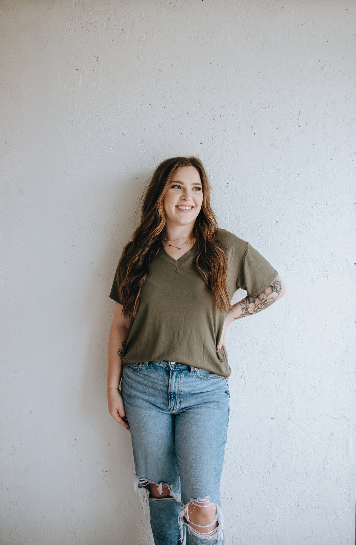 Essential V-Neck Tee