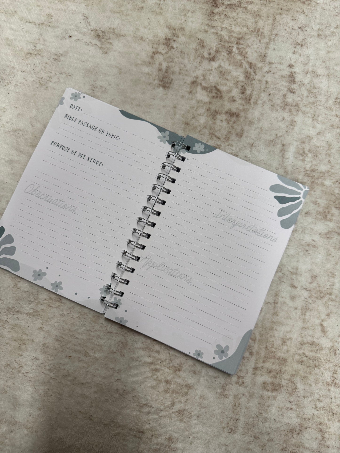 Slow Down Scripture Journal