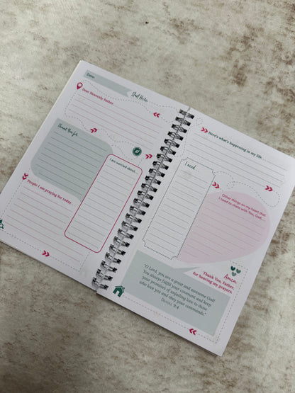 Prayer Map Journal for Women