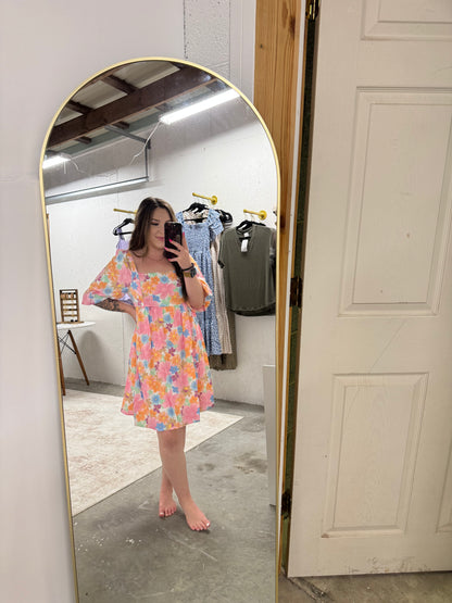 Sweet Bloom Babydoll Dress