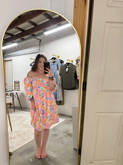 Sweet Bloom Babydoll Dress