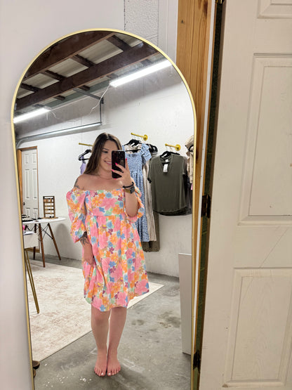Sweet Bloom Babydoll Dress