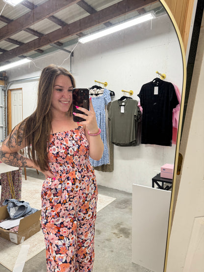 Boho Bloom Jumpsuit