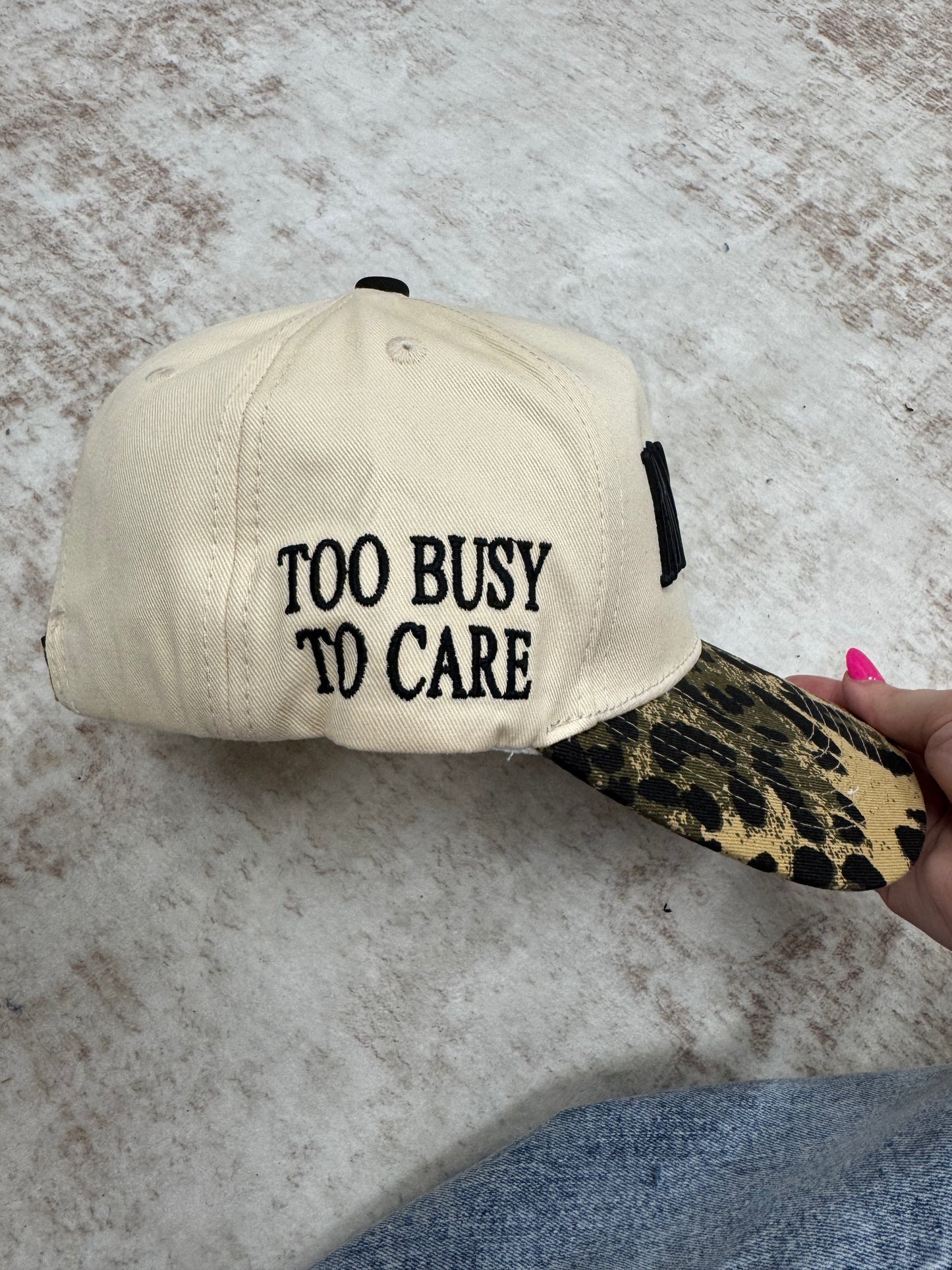 Mommin Leopard Hat