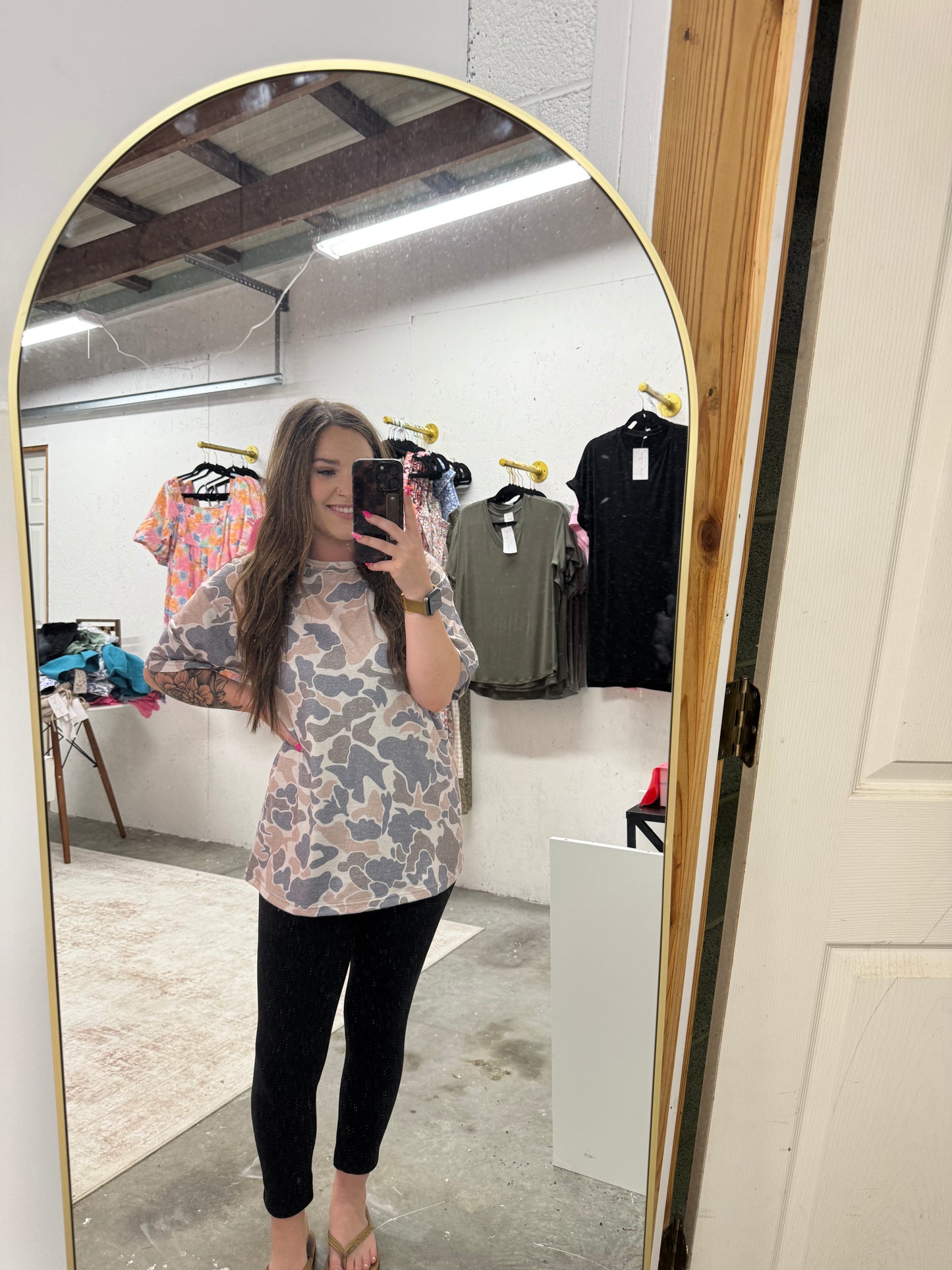 Chill Babe Camo Tee