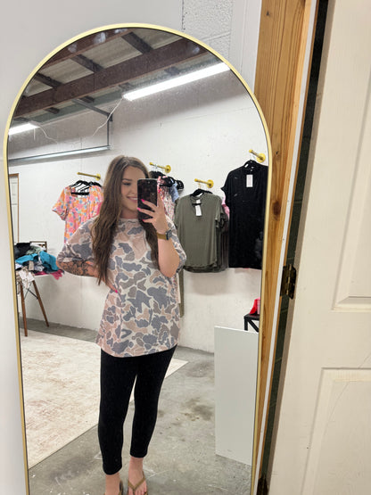 Chill Babe Camo Tee