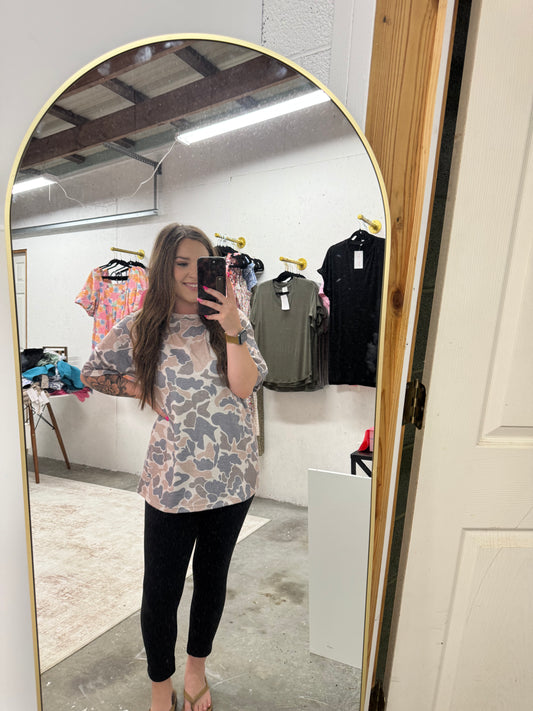 Chill Babe Camo Tee