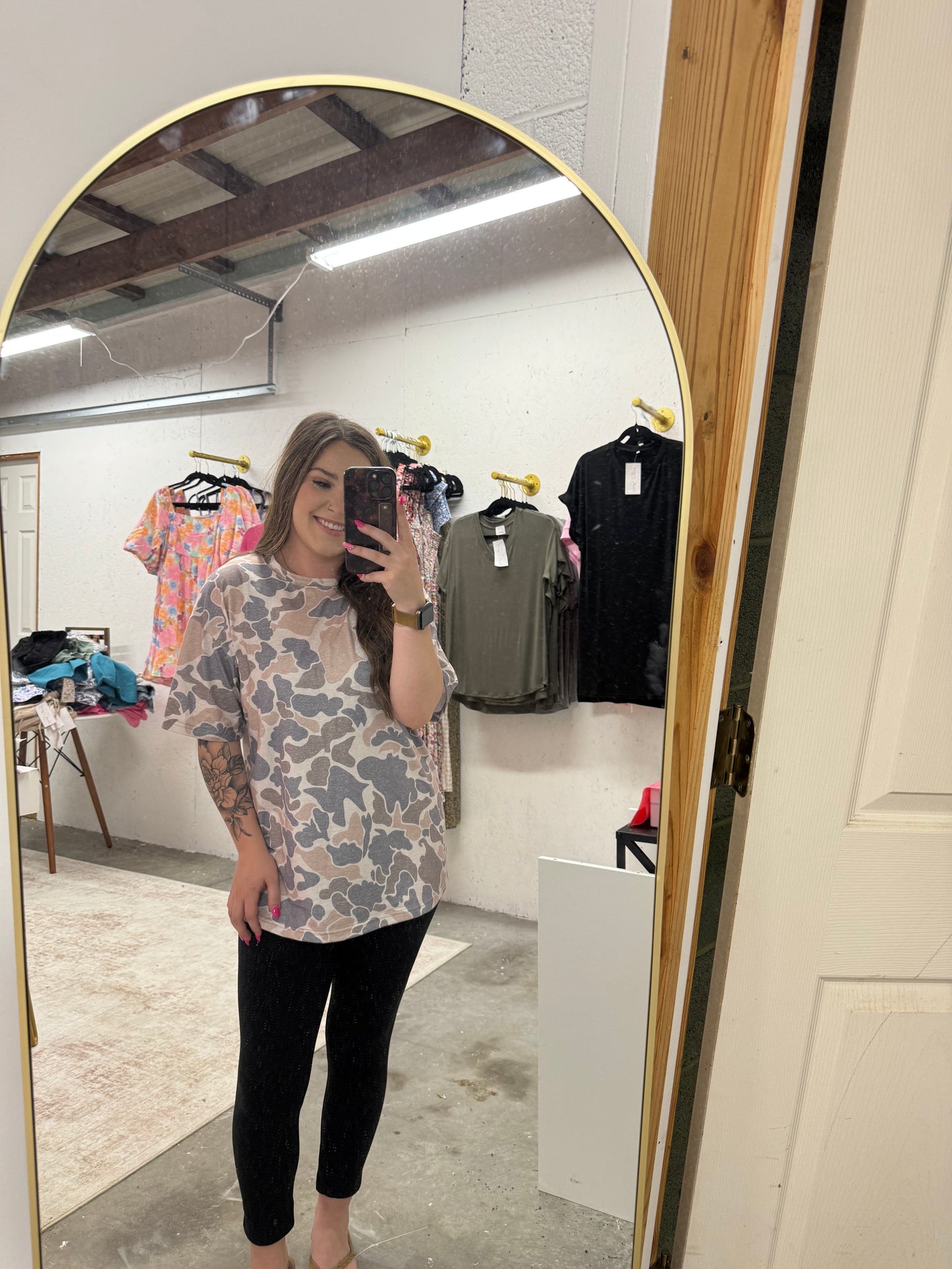 Chill Babe Camo Tee