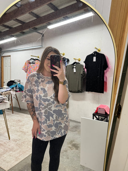 Chill Babe Camo Tee